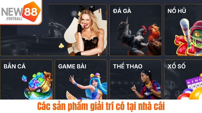 sản phẩm giải trí New88